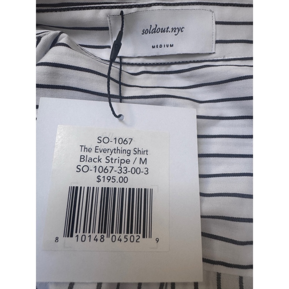 Striped Button-Down short set - Picture 5 of 8